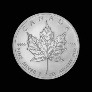 1 oz Silbermünze Maple Leaf